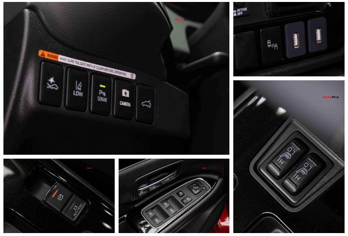 Trang thiết bị an toàn trên xe Mitsubishi Outlander 2022